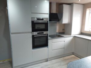 modern style kitchen installation Wiltshire